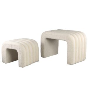 POEF ALLYSHA Creme groot PTMD